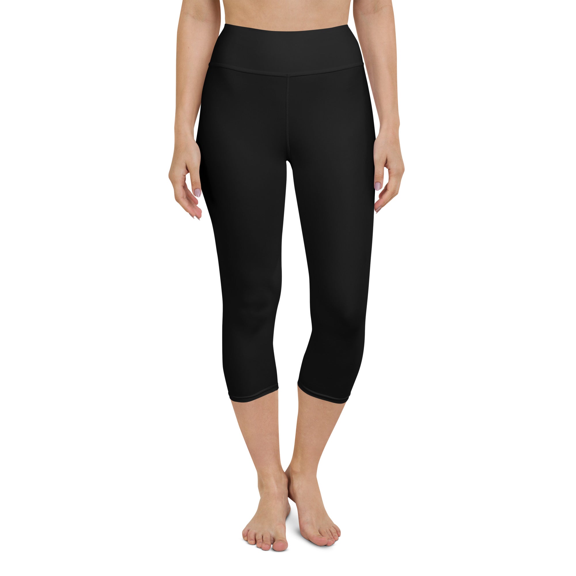 Black Capri Leggings - COCOBLACK