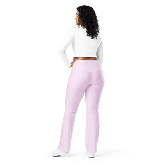 Pink Flare Leggings - COCOBLACK