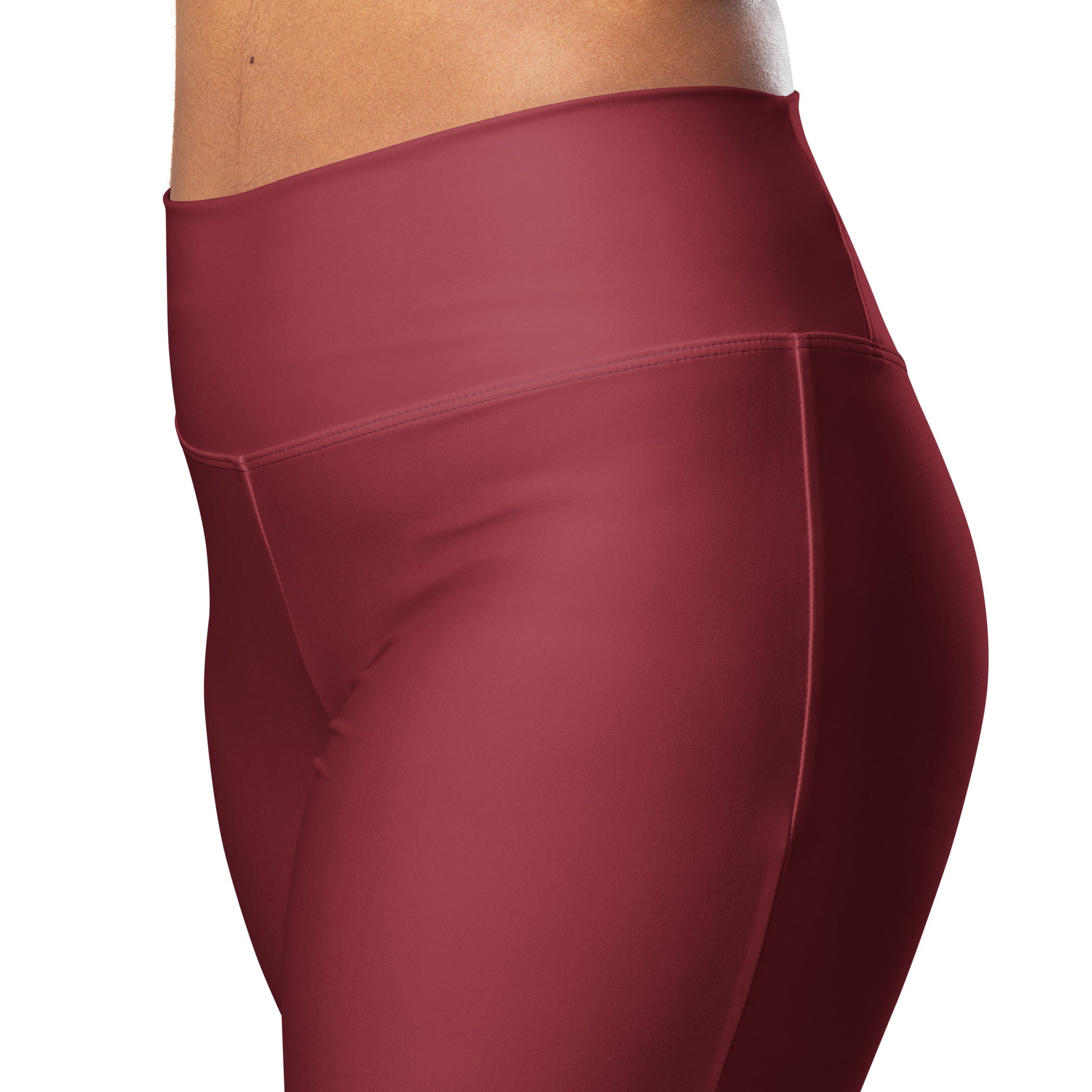 Red Flare Leggings - COCOBLACK