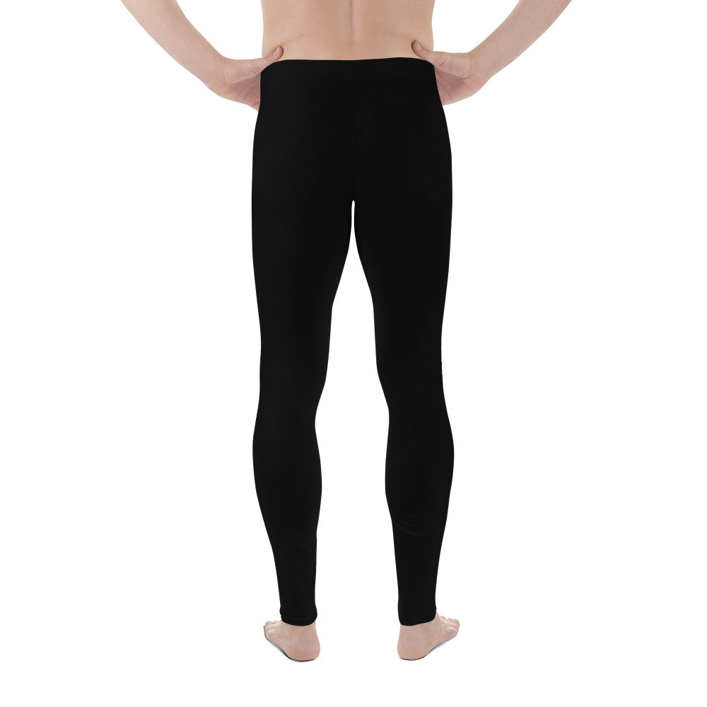 Black Mens Leggings - COCOBLACK