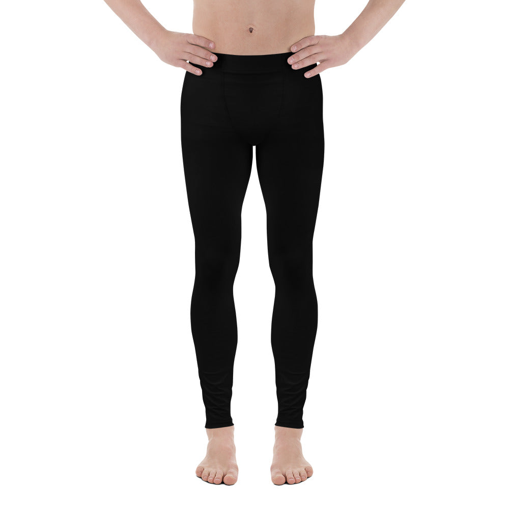 Black Mens Leggings - COCOBLACK