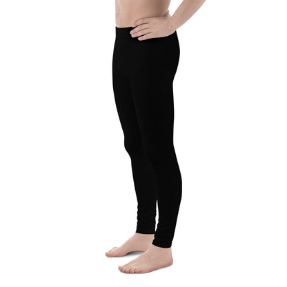 Black Mens Leggings - COCOBLACK