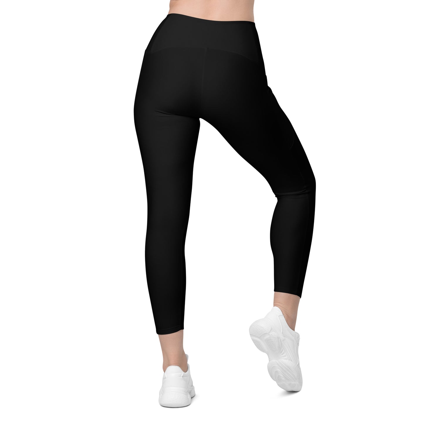 Black Leggings With Pockets - COCOBLACK