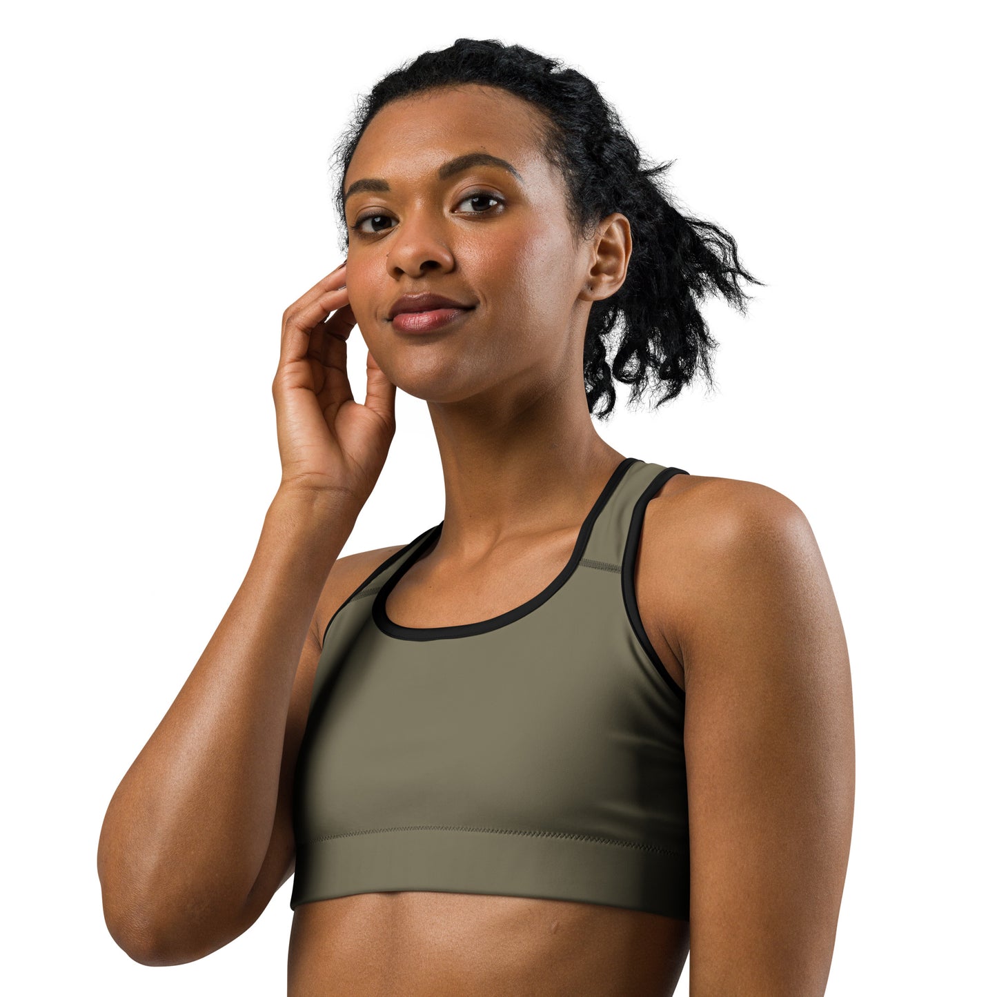 Olive Sports Bra - COCOBLACK