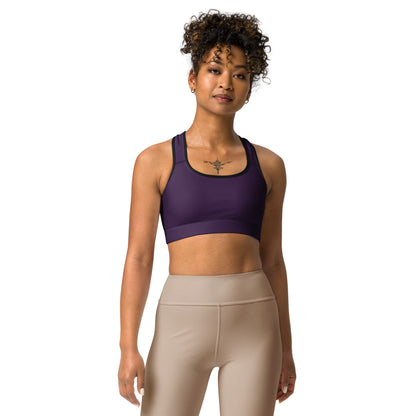 Purple Sports Bra - COCOBLACK