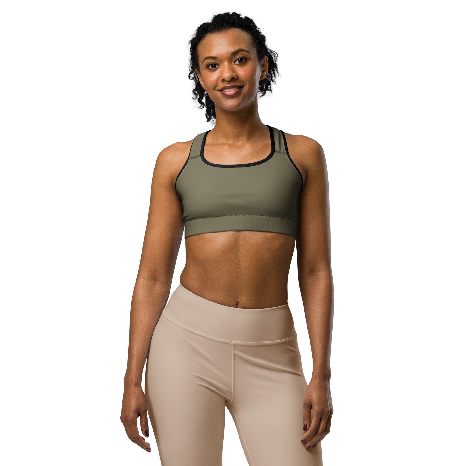 Olive Sports Bra - COCOBLACK