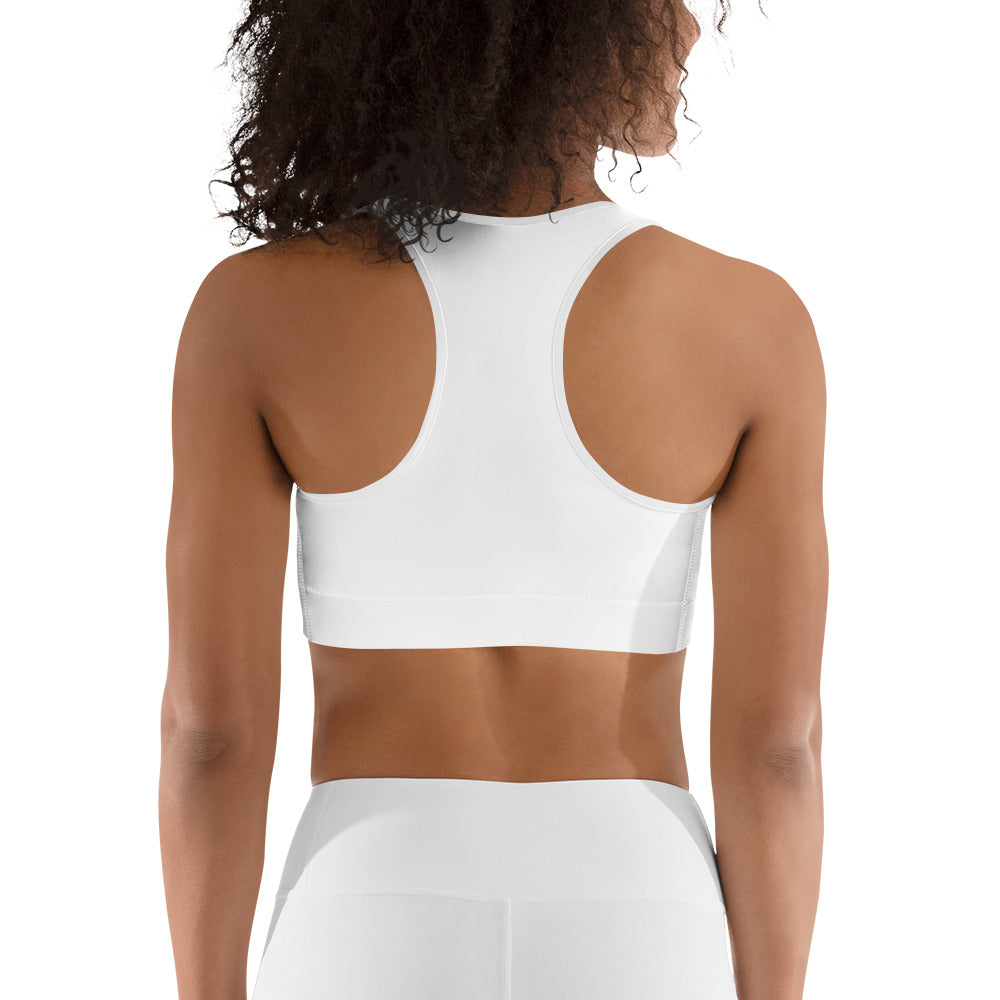 White Sports Bra - COCOBLACK