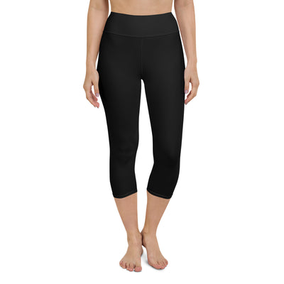 Black Capri Leggings - COCOBLACK