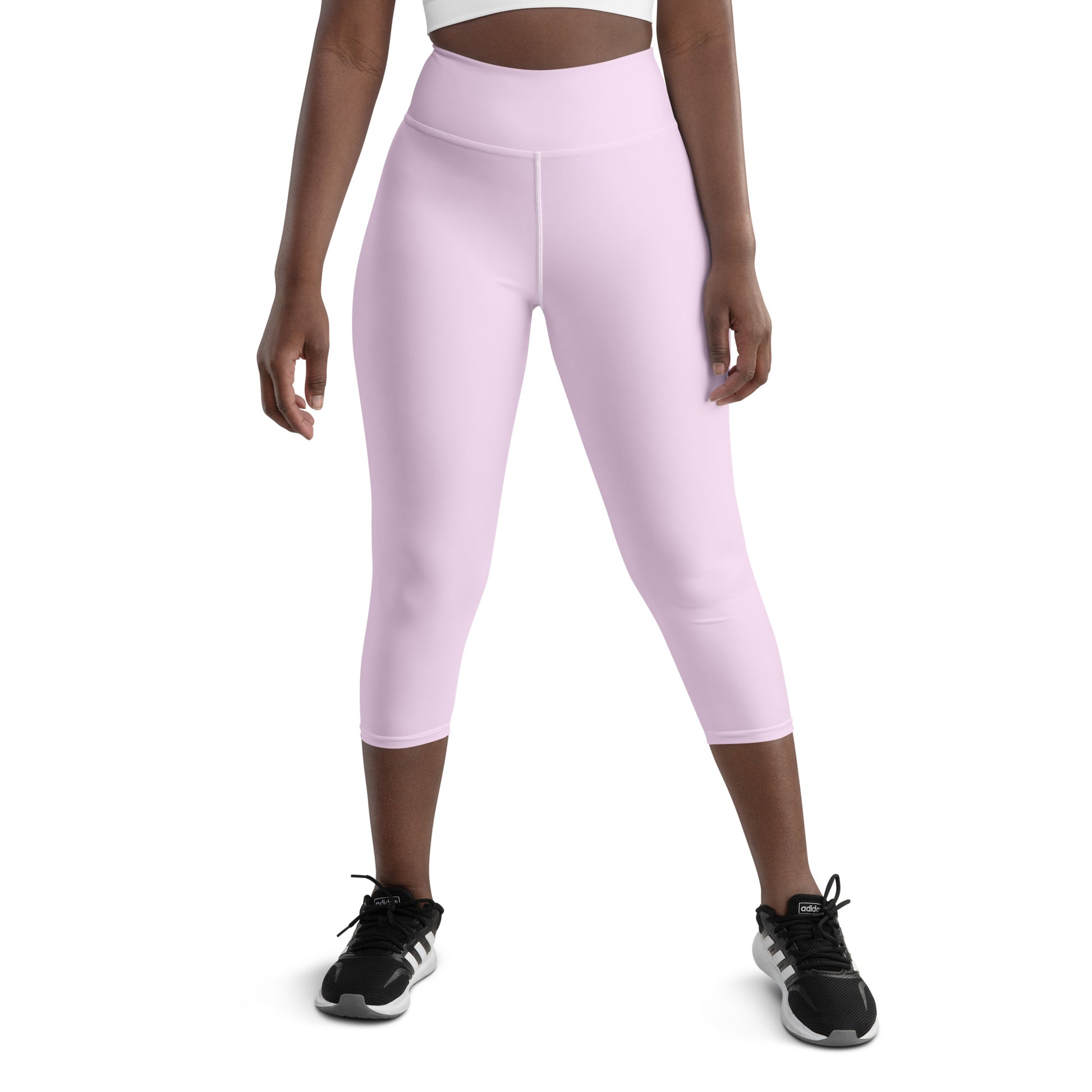 Pink Capri Leggings - COCOBLACK