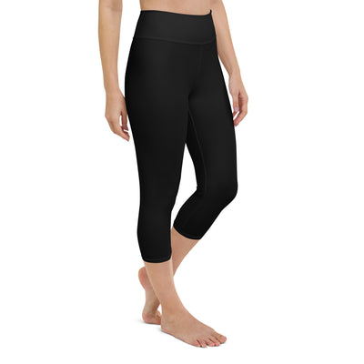 Black Capri Leggings - COCOBLACK