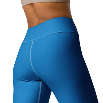 Electric Blue Yoga Pants - COCOBLACK