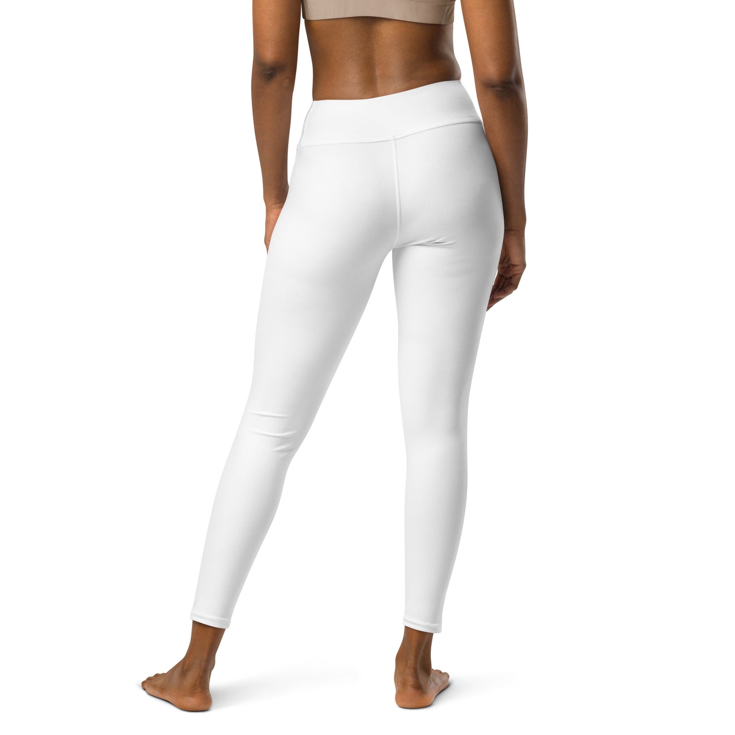 White Yoga Pants - COCOBLACK