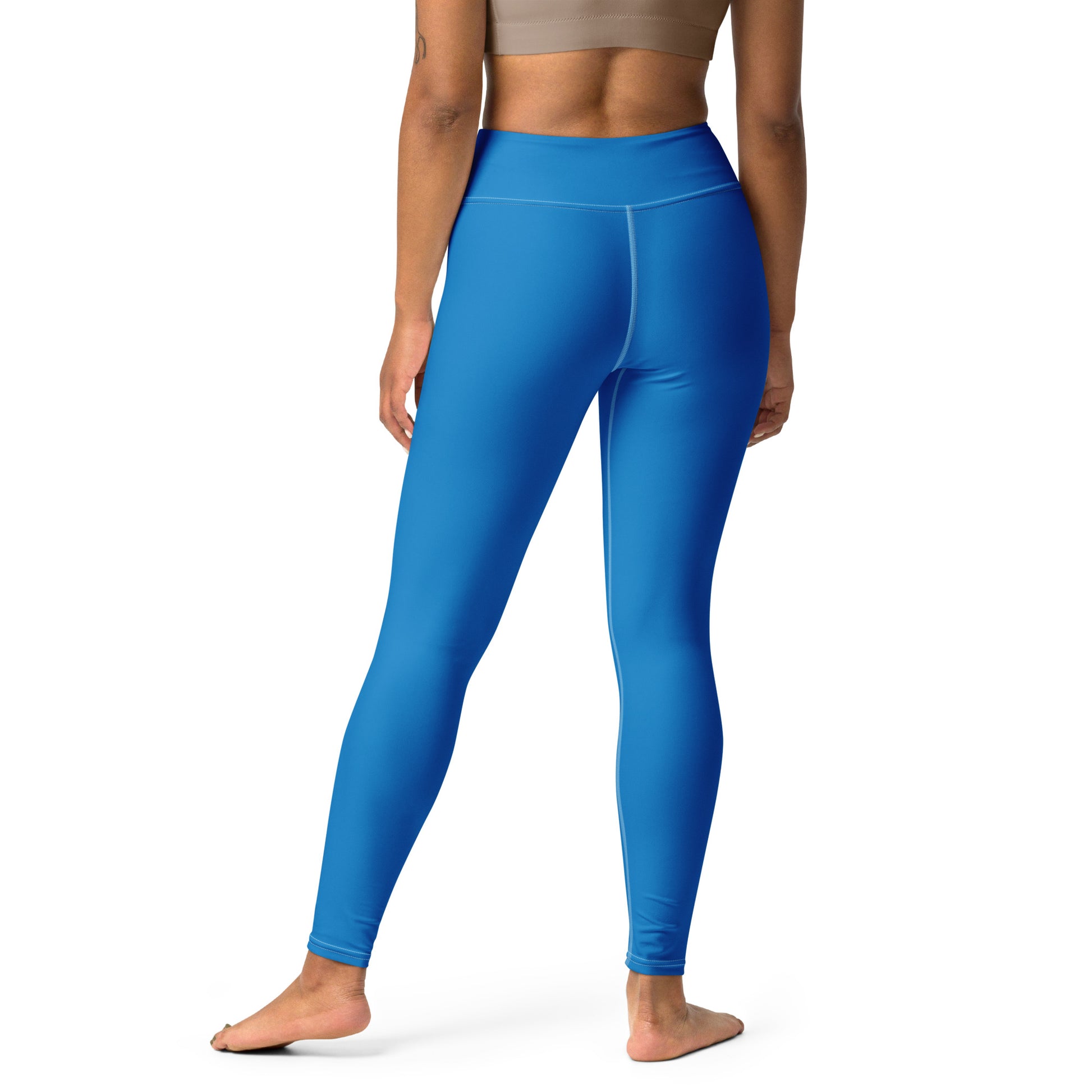 Electric Blue Yoga Pants - COCOBLACK