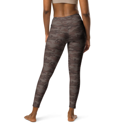 Brown Camo Leggings - COCOBLACK