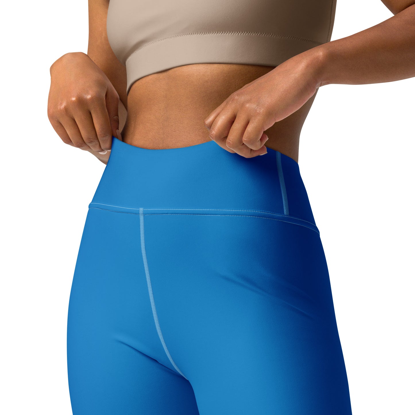 Electric Blue Yoga Pants - COCOBLACK