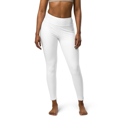 White Yoga Pants - COCOBLACK