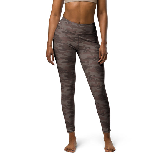 Brown Camo Leggings - COCOBLACK