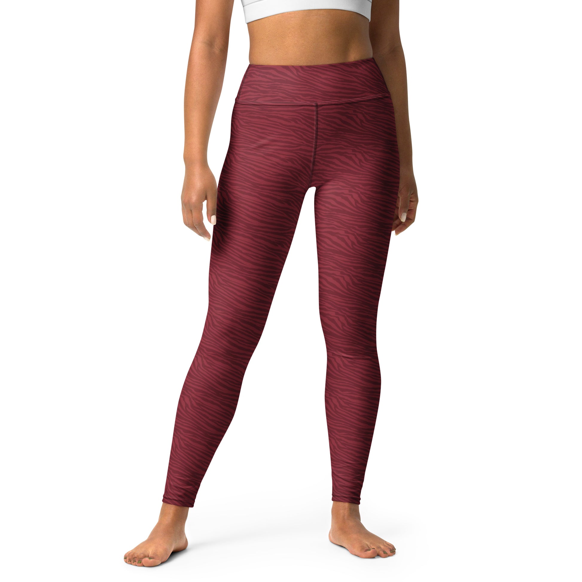 Red Tiger Leggings - COCOBLACK