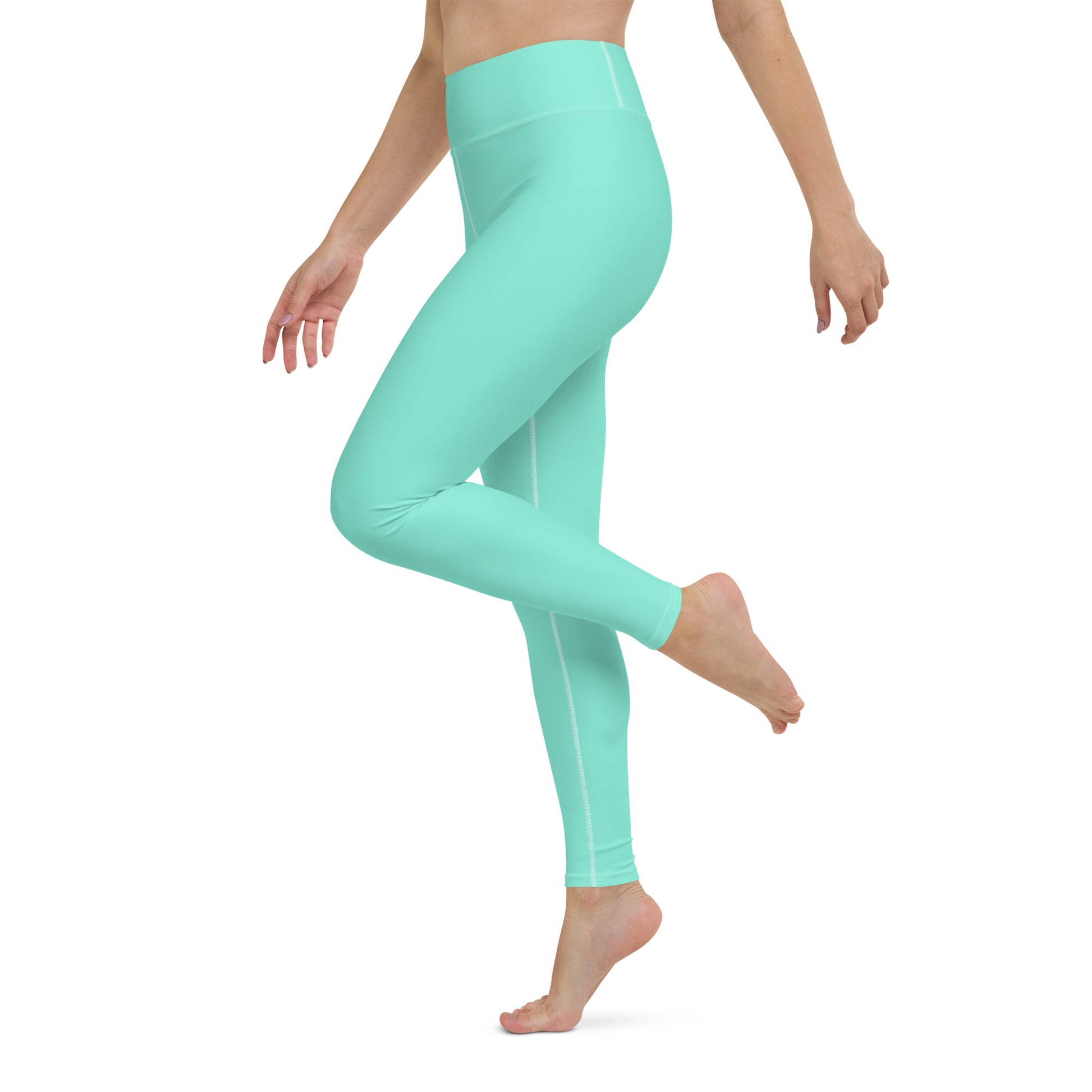 Tiffany Green Yoga Pants - COCOBLACK