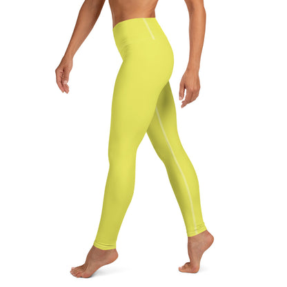 Yellow Yoga Pants - COCOBLACK