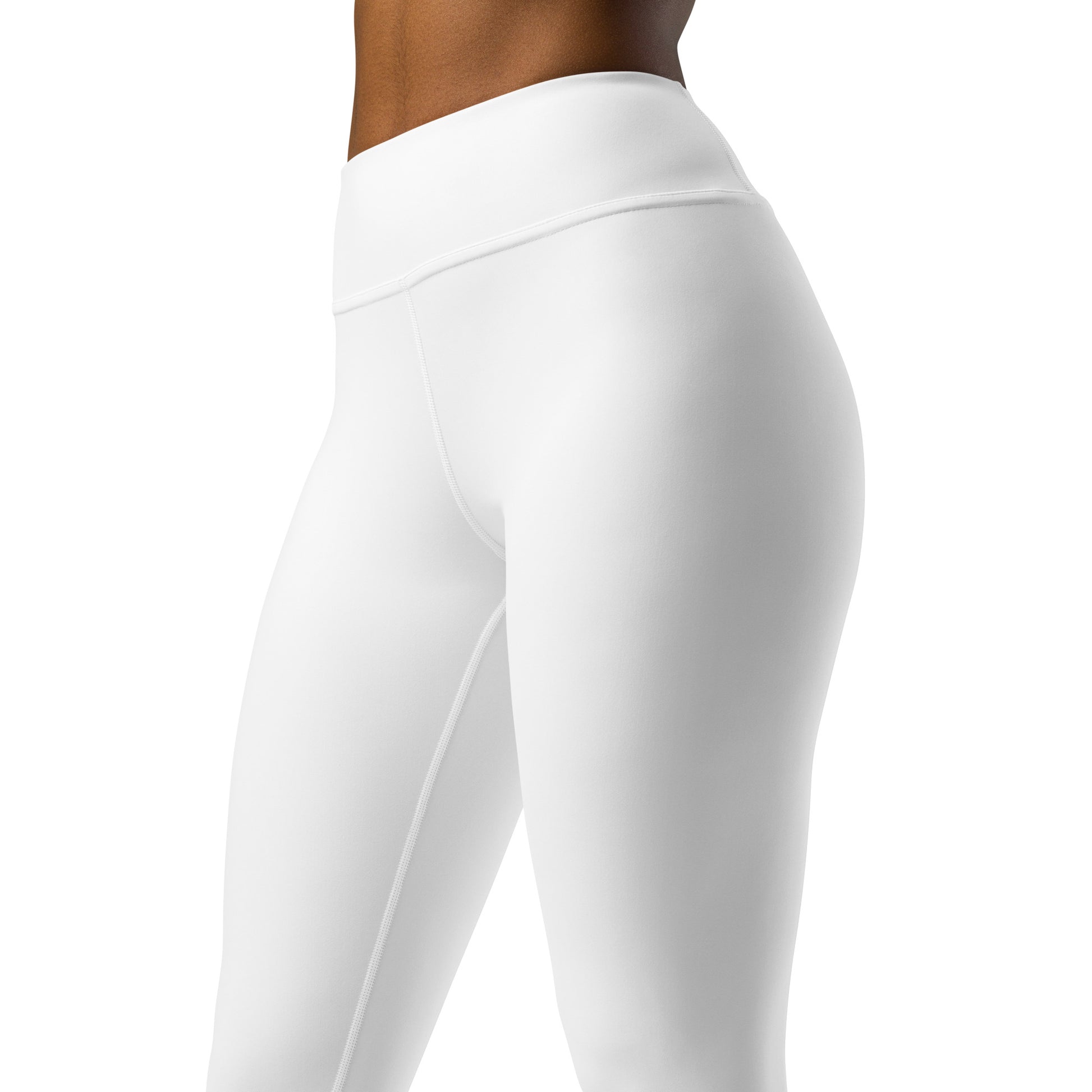 White Yoga Pants - COCOBLACK