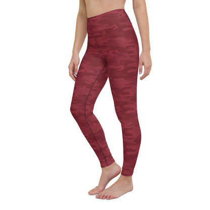 Red Camo Leggings - COCOBLACK