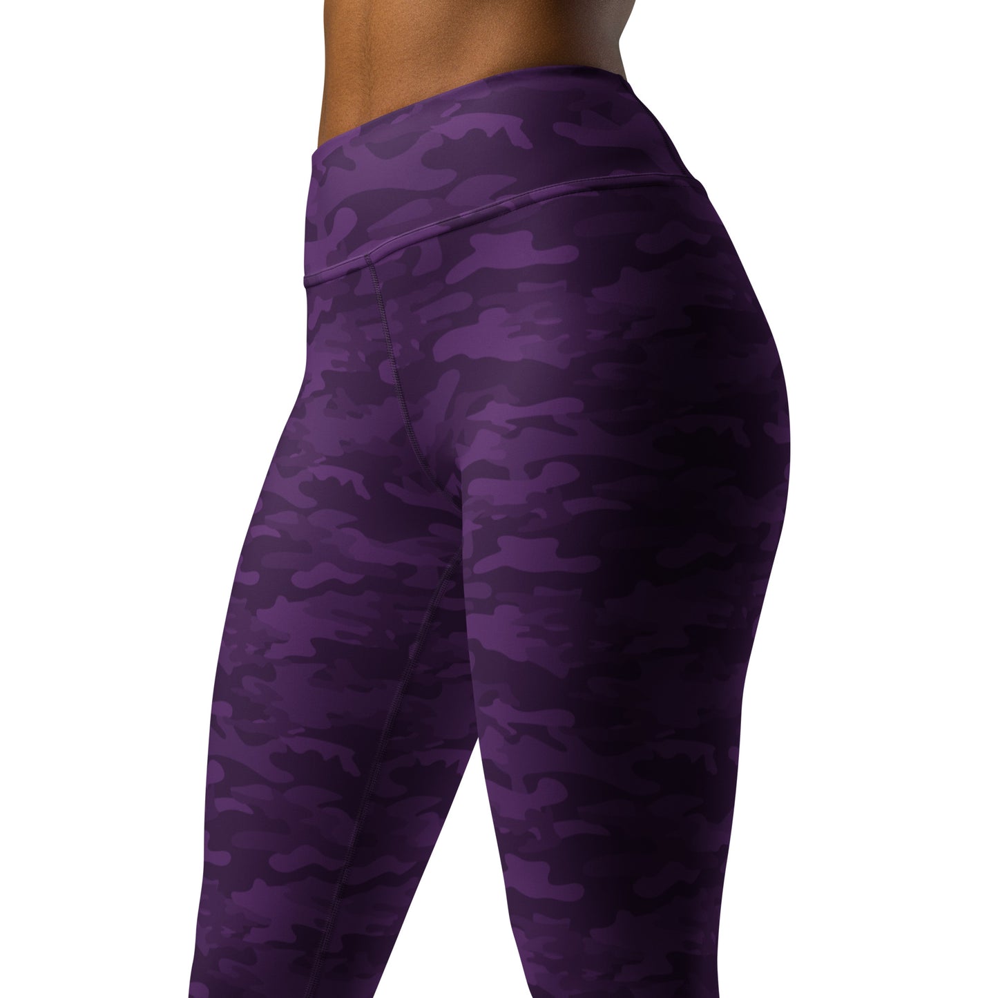 Purple Camo Leggings - COCOBLACK