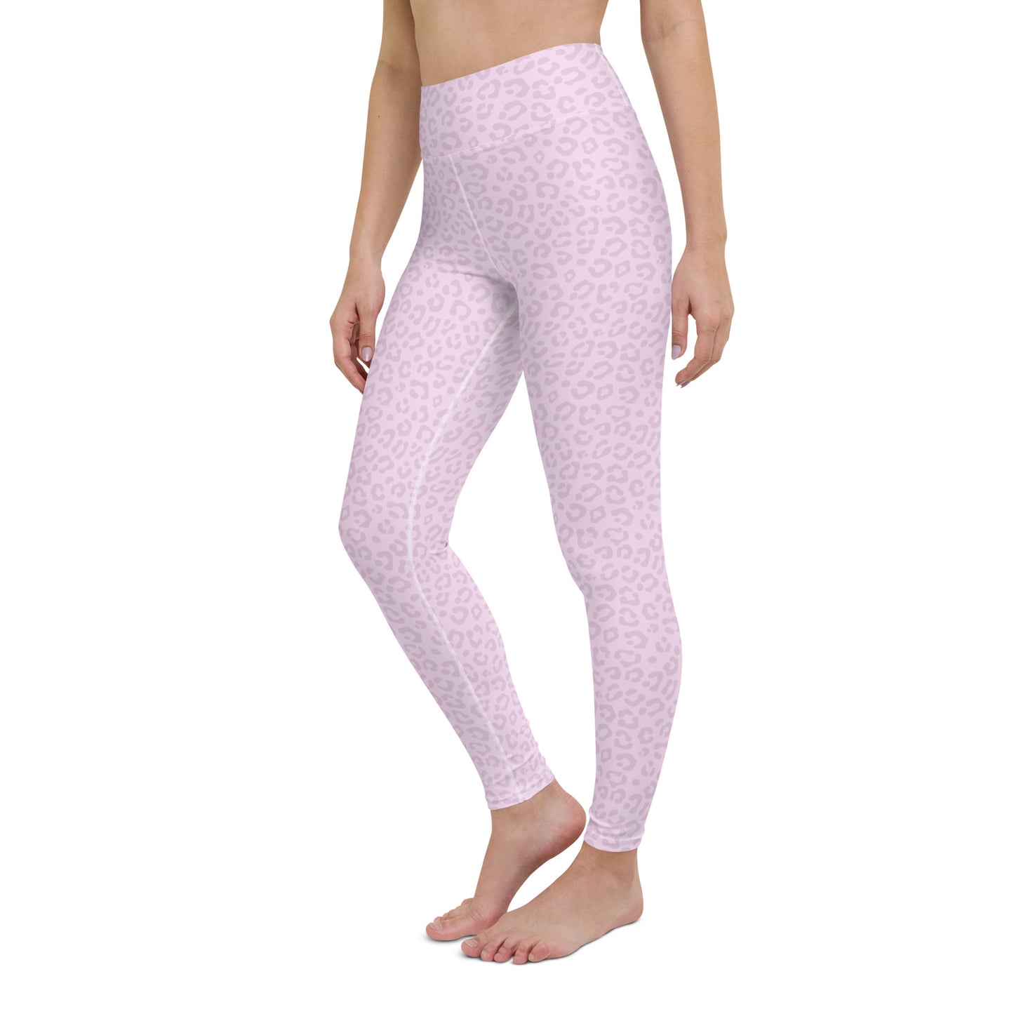 Pink Leopard Leggings - COCOBLACK