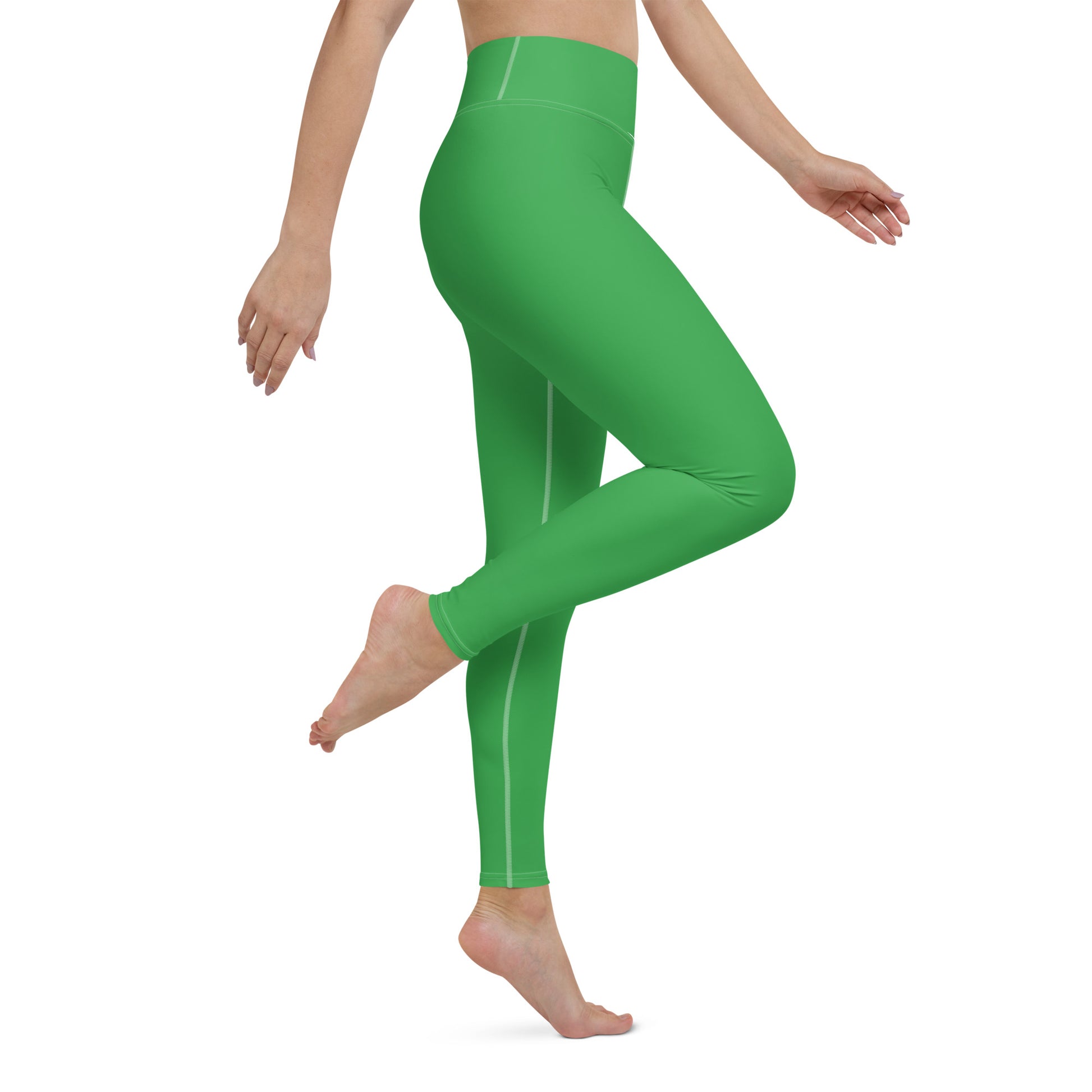 Classic Green Yoga Pants - COCOBLACK