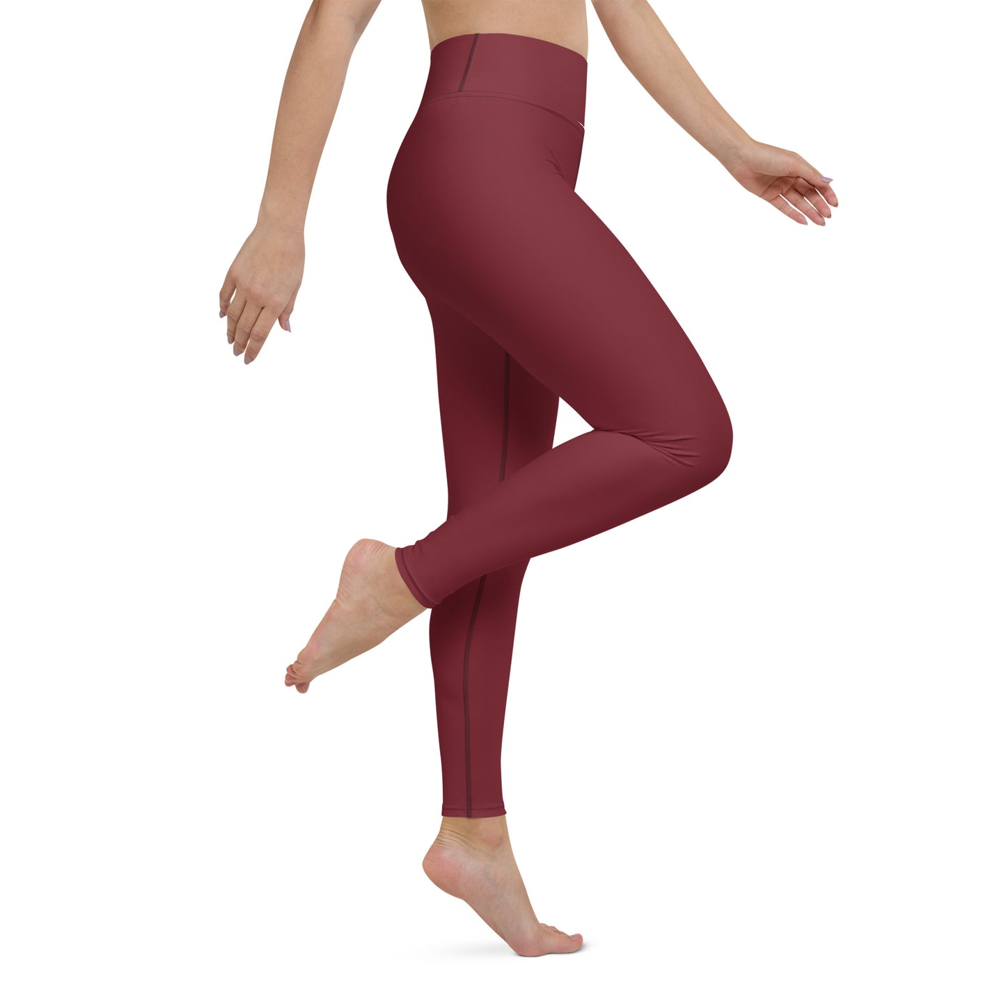 Red Yoga Pants - COCOBLACK