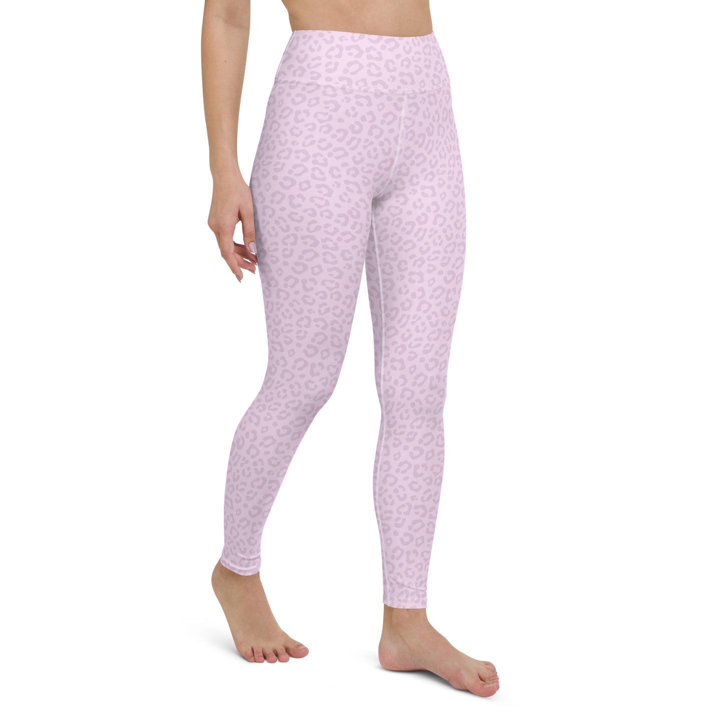 Pink Leopard Leggings - COCOBLACK