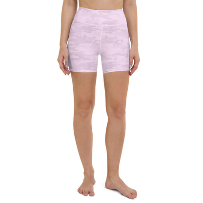 Pink Camo Biker Shorts - COCOBLACK