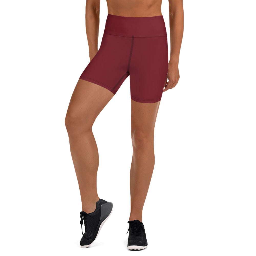 Red Biker Shorts - COCOBLACK