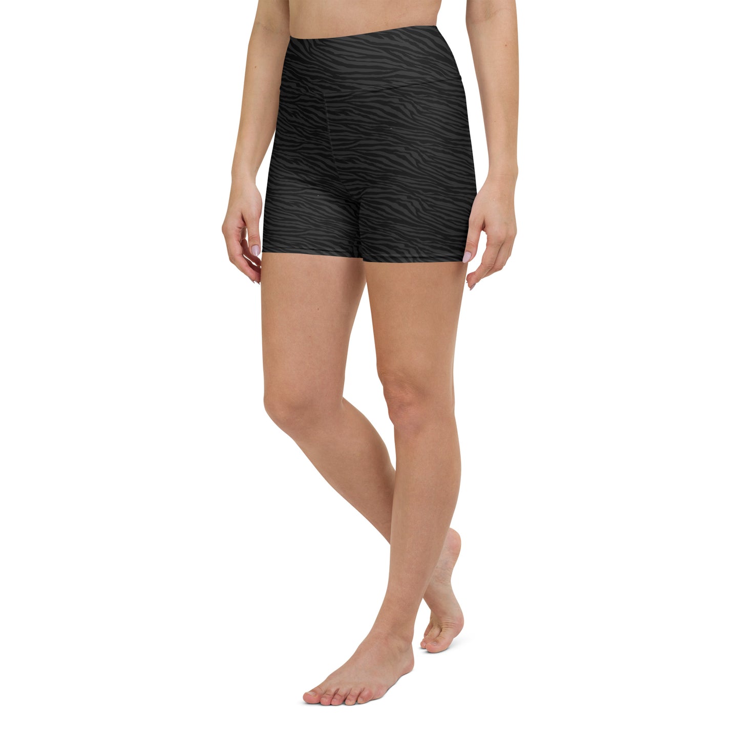 Black Tiger Biker Shorts - COCOBLACK