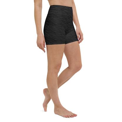 Black Tiger Biker Shorts - COCOBLACK